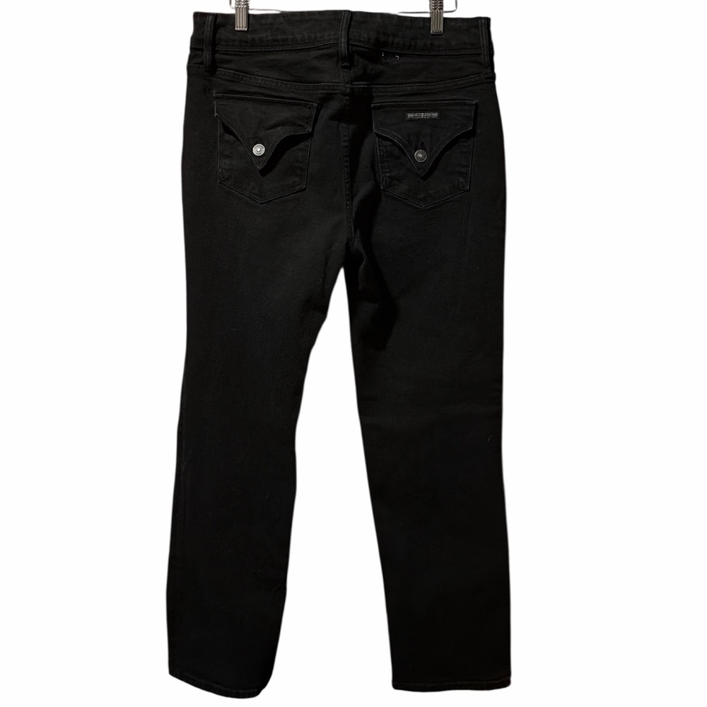 Hudson Jeans Black Beth Mid-Rise Baby Bootcut Petite Jean - Picture 4 of 6